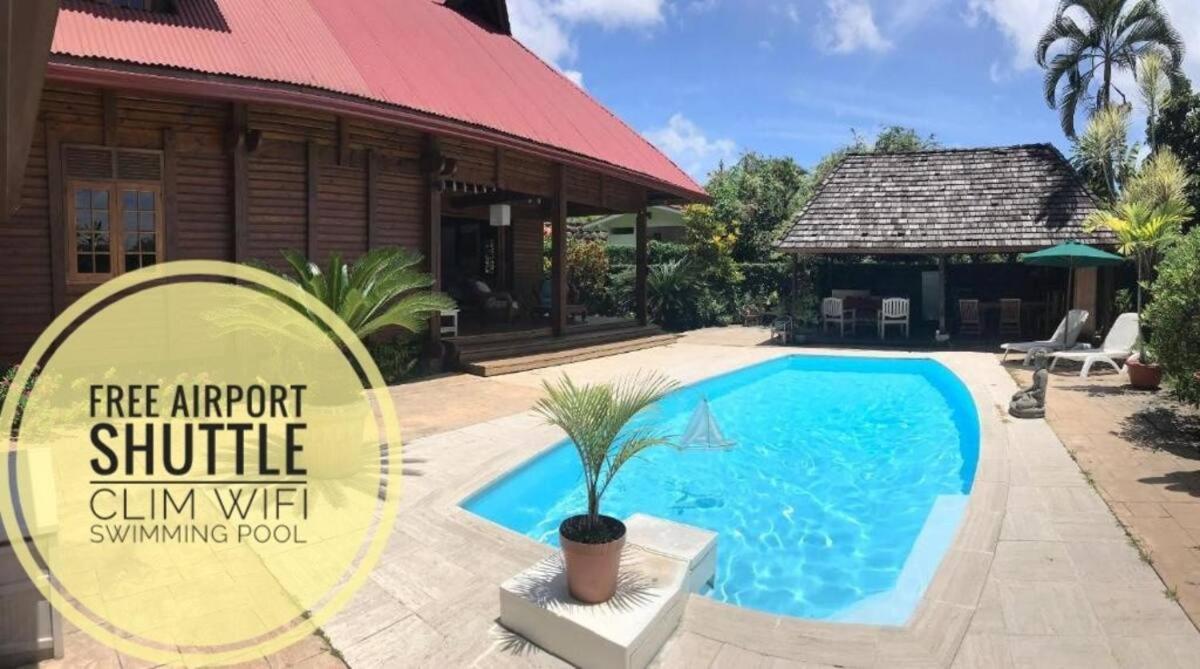 Chalet Ohana, Airport Family House パペーテ エクステリア 写真